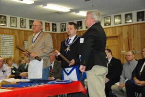 Presentation of Charters to Worshipful Masters Elect