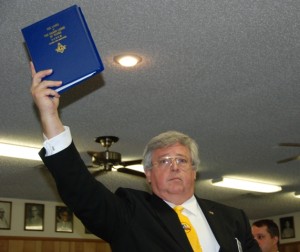 Presentation of The Laws of the Grand Lodge of Texas